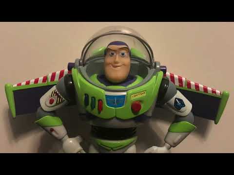 Thinkway Talking Buzz Lightyear (small/8” version) - To infinity and beyond!
