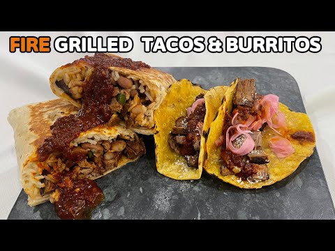 Wood Fired Steak Tacos with Spicy Chili Lime Glaze