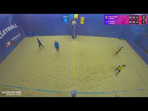 13:25 I. Romanenko / V. Kelbas - M. Kyselov / Y. Sulyma 01.01.2023 | Winners Beach Volleyball