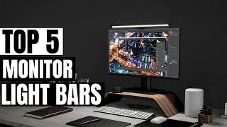 Top 5 Best Monitor Light Bars 2026 ✅ Computer Eye Strain Solution ✅