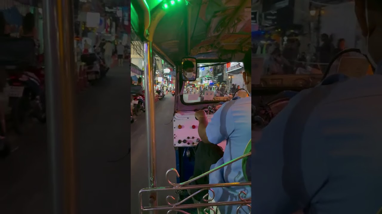 Tuk-Tuk Ride 🛺, Bangkok, Thailand