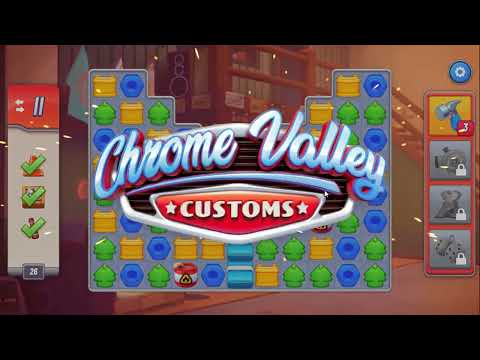 Chrome Valley Customs Level 26 - NO BOOSTERS GAMEPLAY + FULL STORY 🚘🔧 | SKILLGAMING ✔️