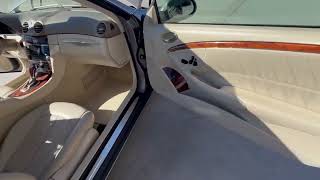 2006 Mercedes Benz CLK350 Coupe Interior & Engine Bay