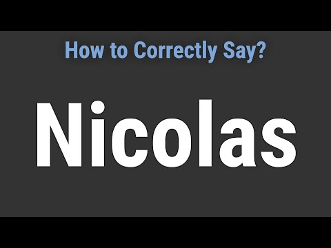 How to Pronounce Name Nicolas (Correctly!)