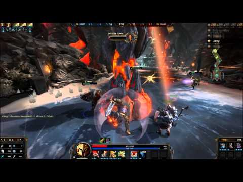 SMITE: All Out Assault- 2 Ares & 3 Artemis vs. 5 Hercules