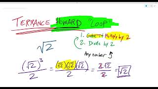 Terrence Howard's Square Root of 2 is a Loop is Not that Impressive