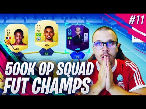 FIFA 19 MY NEW OVERPOWERED 500K TEAM FOR FUT CHAMPIONS & DIVISION RIVALS! ROAD TO GLORY #11