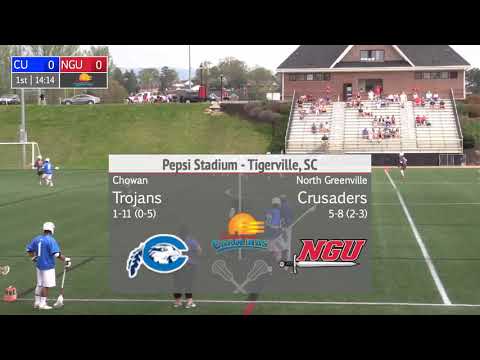 North Greenville vs. Chowan - NGU Men's Lacrosse 2019