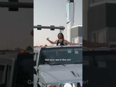 Blanka hitching a ride to The Game Awards.