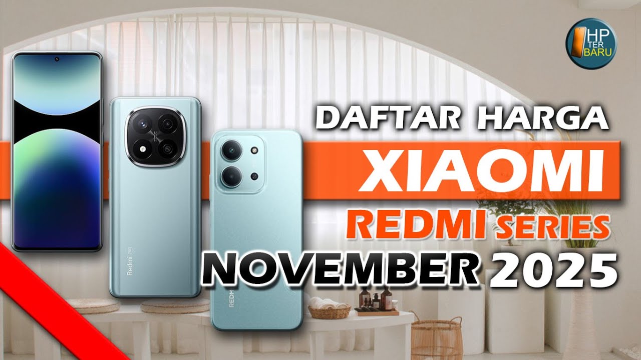 DAFTAR HARGA XIAOMI REDMI SERIES NOVEMBER 2025