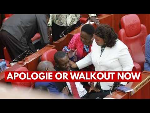 HATE DEBATES CAUSE SPEAKER TO KICKOUT PRESIDENTIAL CANDIDATE AT SENATE CHAMBER``APOLIGIE OR GO OUT``