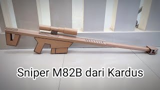 Download lagu Cara Membuat Sniper M82B dari Kardus | Kerajinan Senjata Sniper dari Kardus mp3
