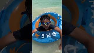 ハワイ1ヶ月ステイ、真っ青なカイルアビーチ🏝️ #shorts #hawaiilife #vlog #kailua #beachlife