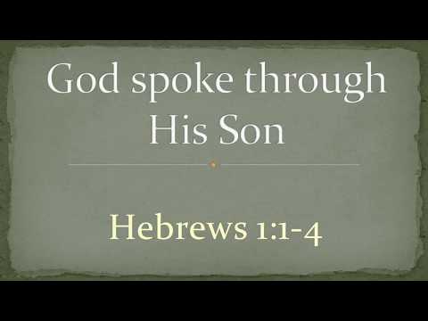 12/31/2017 Liviu Percy - Evrei 1:1-4