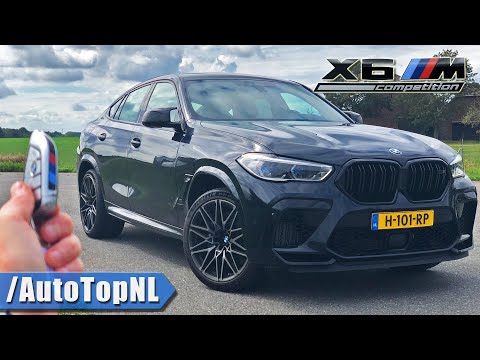 BMW X6M Competition REVIEW on AUTOBAHN [NO SPEED LIMIT] by AutoTopNL