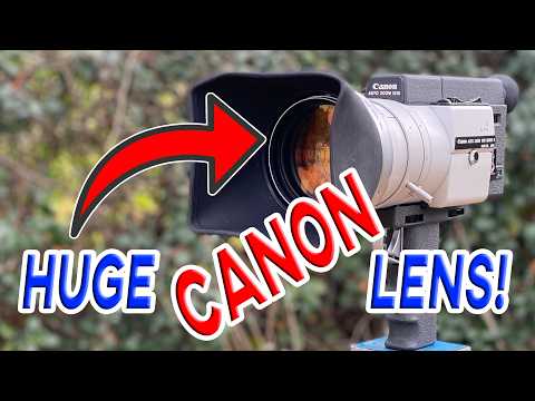 Canon AutoZoom 1218 Super 8 Camera Review & Breakdown | Wolfen 200 Results!