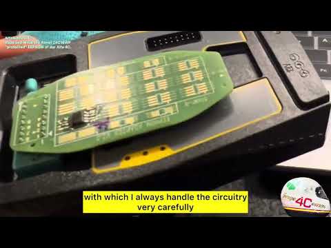 Alfa Romeo 4C Read & Write EEPROM mileage on the 4C & be careful with occasion purchases.