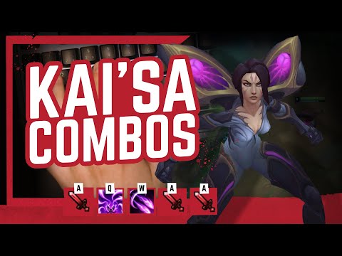 ALL KAI'SA COMBOS | How to Play Kai'sa feat. Kobbe