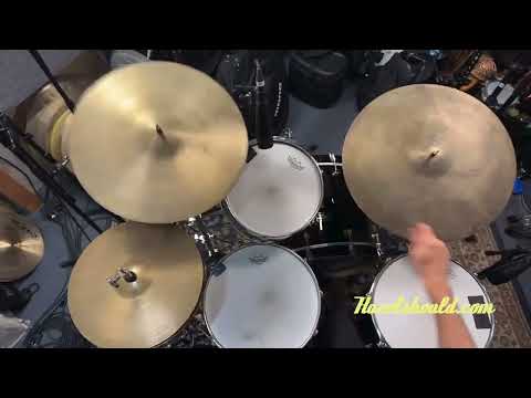 Vintage Zildjian DRY PING Ride 20” 2832 g Strong Articulation CLASSIC SEMI-DRY Attack! Strong Bell! image 6