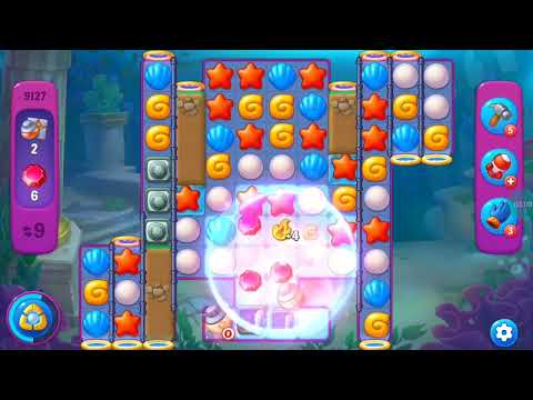 Fishdom Super Hard Level 9127 (with Double  Lightning Booster) @choraelmin