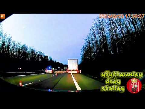 karambol na S7 przed Tarczynem