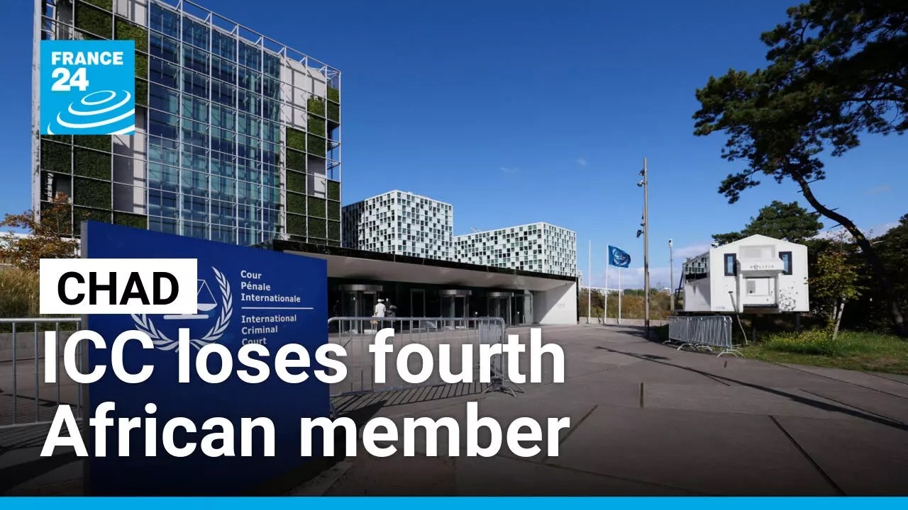 Despite praise, Chad to withdraw from the International Criminal Court • FRANCE 24 English