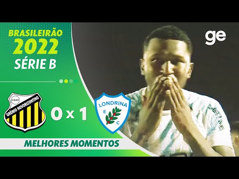 Gols e lances de Novorizontino x Londrina
