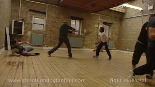 Strontium Dog: Search/Destroy fight rehearsal Wulf