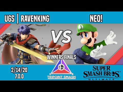 Tripoint Smash 97 - Winners Finals - UGS | Ravenking(Ike) Vs. NEO!(Luigi)