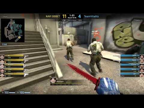 CS:GO POV Demo NaVi electronic (26/10) vs Vitality (de_overpass) @ BLAST Premier Spring Final 2022