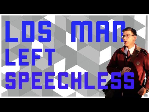 Young LDS Man is Left Speechless by Scripture