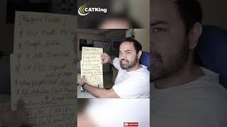 CAT DILR Strategy | Why Don't Students Score in DILR? | Golden Rule