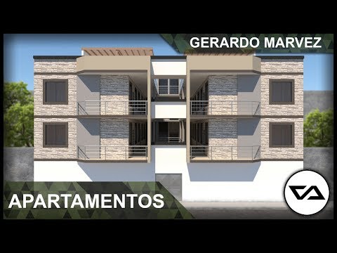 APARTAMENTOS EN 20 X 20 METROS DE TERRENO