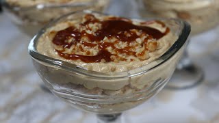 EASY  CREAMY CARAMEL  AND COCONUT DESSERT | NO BAKE DESSERT