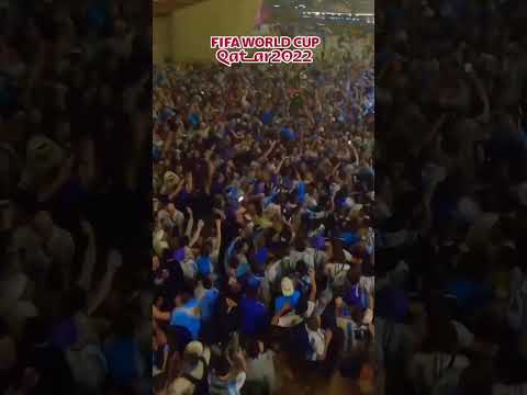 "Vamos Argentina sabes que yo te quiero...." Hinchada Argentina 🇦🇷 #shorts