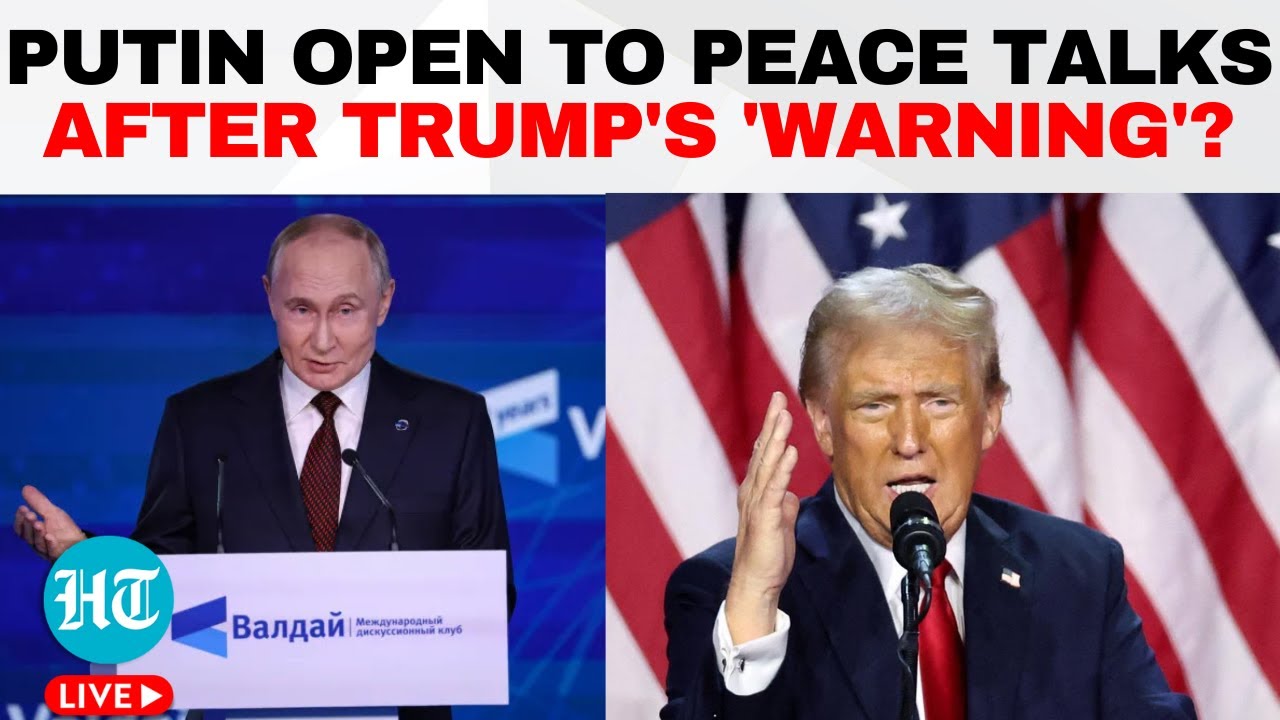 Putin Surprises Trump On Ukraine Peace Offer, Zelensky Shocked? | Putin Speech Latest | Trump Speech