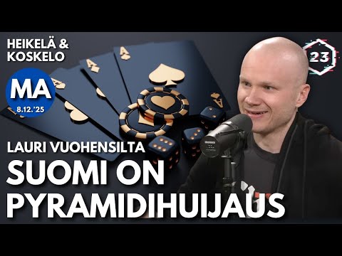 Suomi = Pyramidikusetus - Hydraulic Press Lauri Vuohensilta | Heikelä & Koskelo 23 minuuttia | 1267