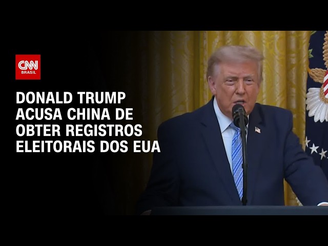 Trump acusa China de adquirir 220 milhões de registros de eleitores dos EUA; entenda | WW