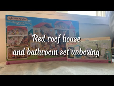 Red roof country house unboxing 🏠#unboxing #sylvanianfamilies #sylvaniancollector