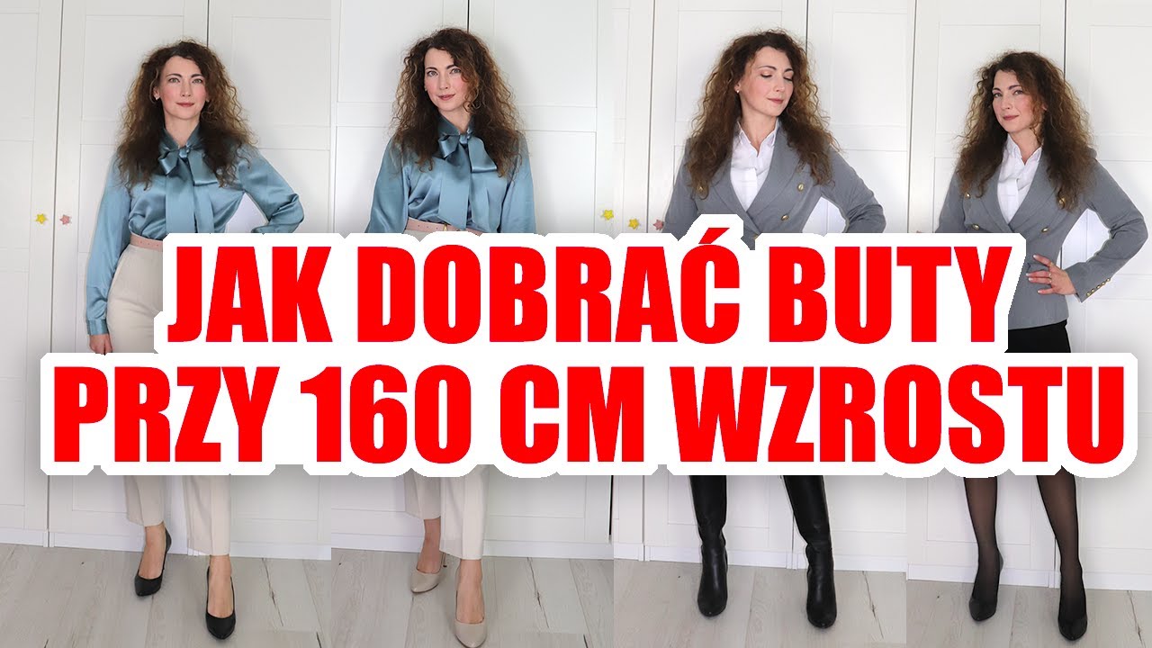🤔 Jak dobrać buty do stylizacji❓  Poradnik dla niskich kobiet + mierzymy z LILYSILK