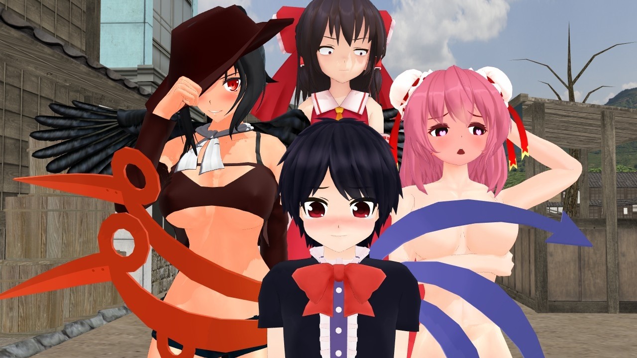 【東方MMD】幻想郷の日々：第35話　鬼と鵺と、秘めた思い【MMD紙芝居】