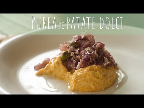 PUREA DI PATATE DOLCI - SANA VELOCE VEGETARIANA