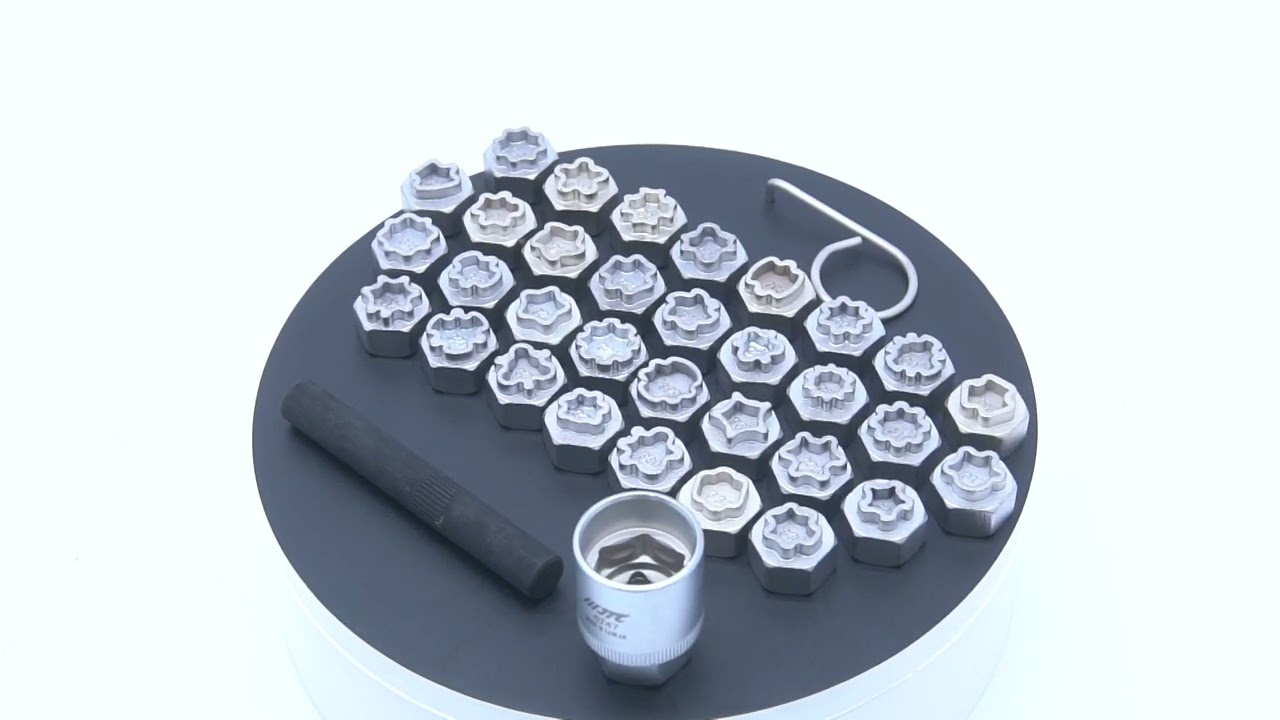 JTC6747 - ホイールロックソケット - ○35PCS ○適合純正車種:ベンツ