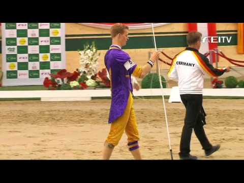 FEI European Vaulting Championships 2013 - Individual Senior Male - Top 3