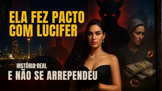 ELA ERA EVANGÉLICA, MAS FEZ UM PACTO COM LÚCIFER  PRA SE VINGAR DO MARIDO INFIEL