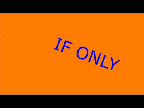 Dumisani TGR & Dunamis - If Only (OFFICIAL LYRIC VIDEO)