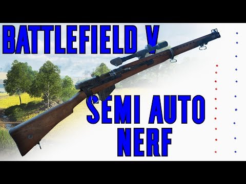 Semi Auto Rifle Recoil Changes & Turner SMLE Gameplay - Battlefield V