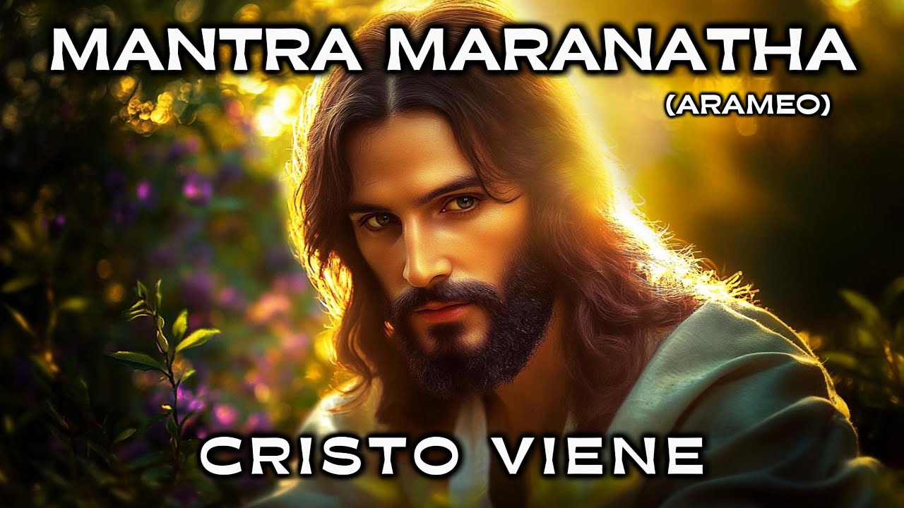 MANTRA MARANATHA | CHRIST IS COMING | Aramaic | Invokes JESUS (POWERFUL) 🕊️✨
