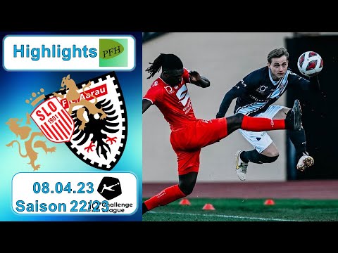 Highlights: FC Stade - Lausanne - Ouchy vs FC Aarau (08.04.2023)