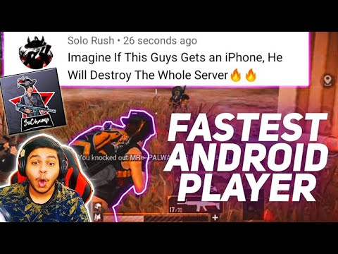 Worlds fastest Android player 40fps #dmr #sniper #solosir #starcaptain